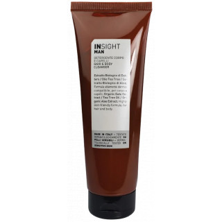 Insight Man attīrošs līdzeklis ķermenim un matiem (250ml)