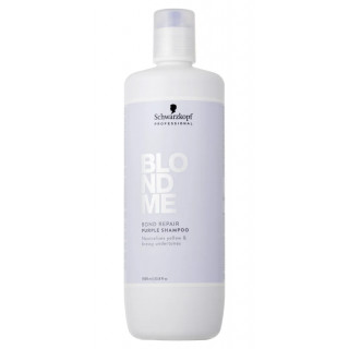 Schwarzkopf Professional BlondMe Bond Repair фиолетовый шампунь (1000мл)